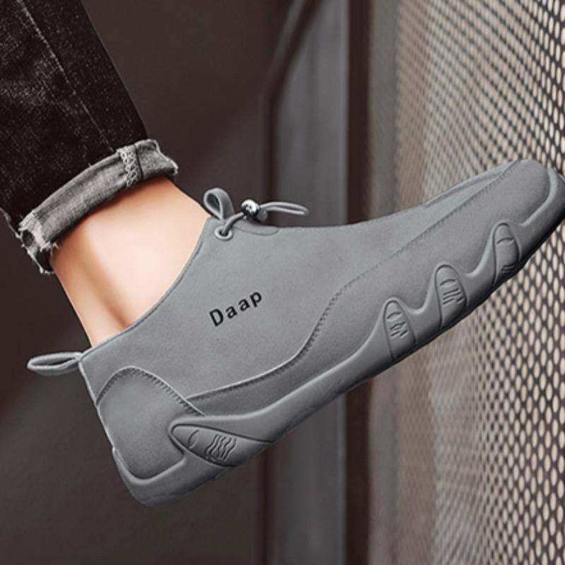 2026 New Casual Shoes for Men Fashion Outdoor Casual Shoes Comfort Slip On Driving Shoes Non Slip Walking Flats Sneakers for Men