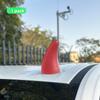 1PCS Car Roof Decoration 3D Devil Horn Stickers Auto Truck Elasticity Ornaments Ornaments Anti Collision Protector Decals Car Gi