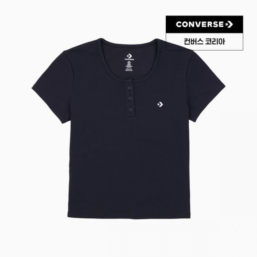 

Converse Star Chevron Tee Black 10028245 A01 85