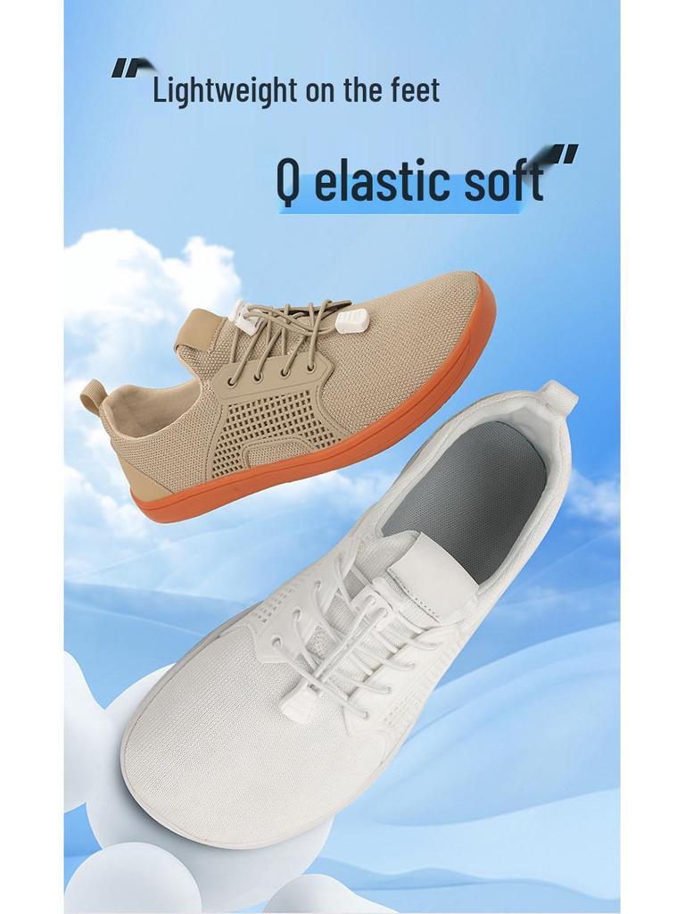 Paar Weite Passform Barfuß Wander- & Fitnessschuhe - Atmungsaktiv für Outdoor- & Indoor-Sport