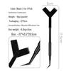 3-in-1 Eyelash Curler & Eyebrow Brush Comb Set (10 Pieces)