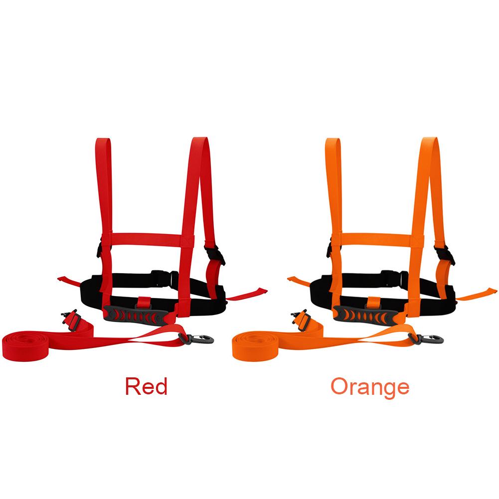 Kids Ski Training Belt Anti-Fall Chest Strap Skiing Safety Traction Harness Rope