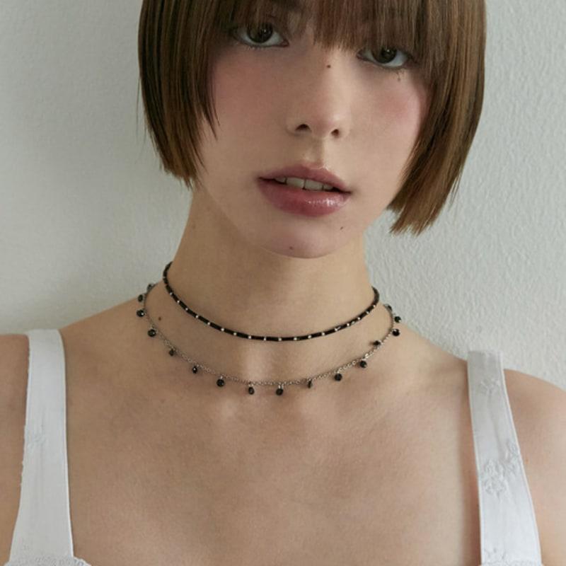 apple pie order Boho Beads Choker.(2color)