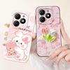 For ITEL A70 Case A665L Luxury Panda Painted Cover Silicone Soft TPU Phone Case For ITEL  A 70 80 A70 A80 ShockProof Back Cover
