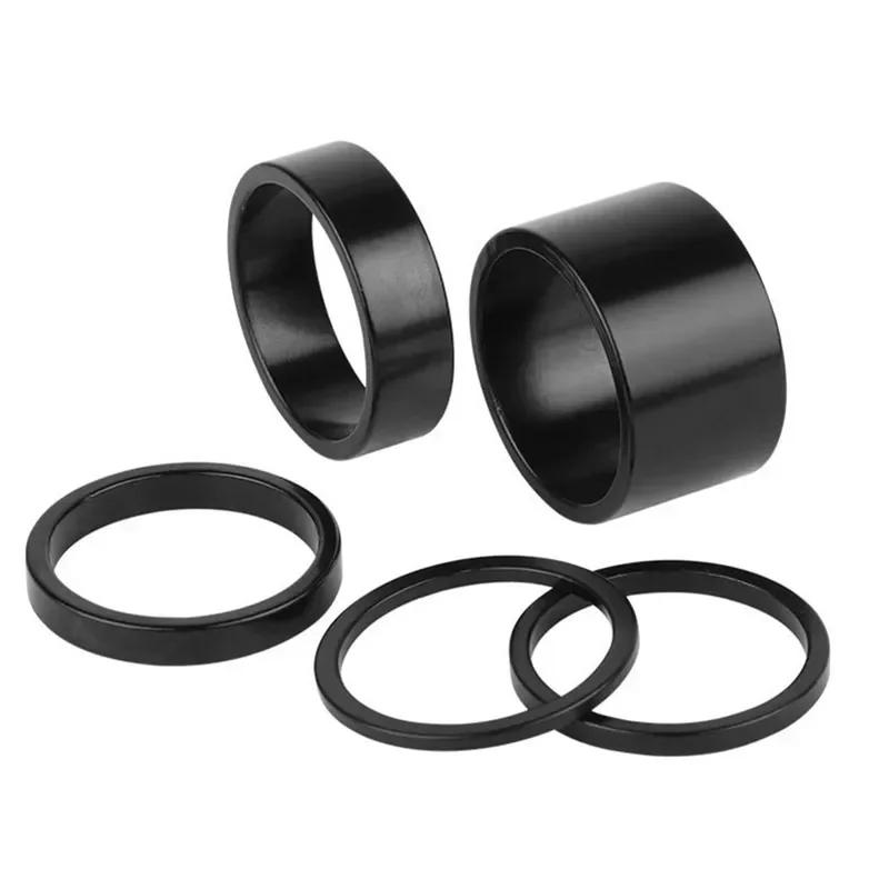 Aluminum Alloy Bicycle Headset Spacer for 28.6mm Bike Stem Washer Steerer Tube Fork Stem Height Adjust Ring 2/3/5/10/20mm