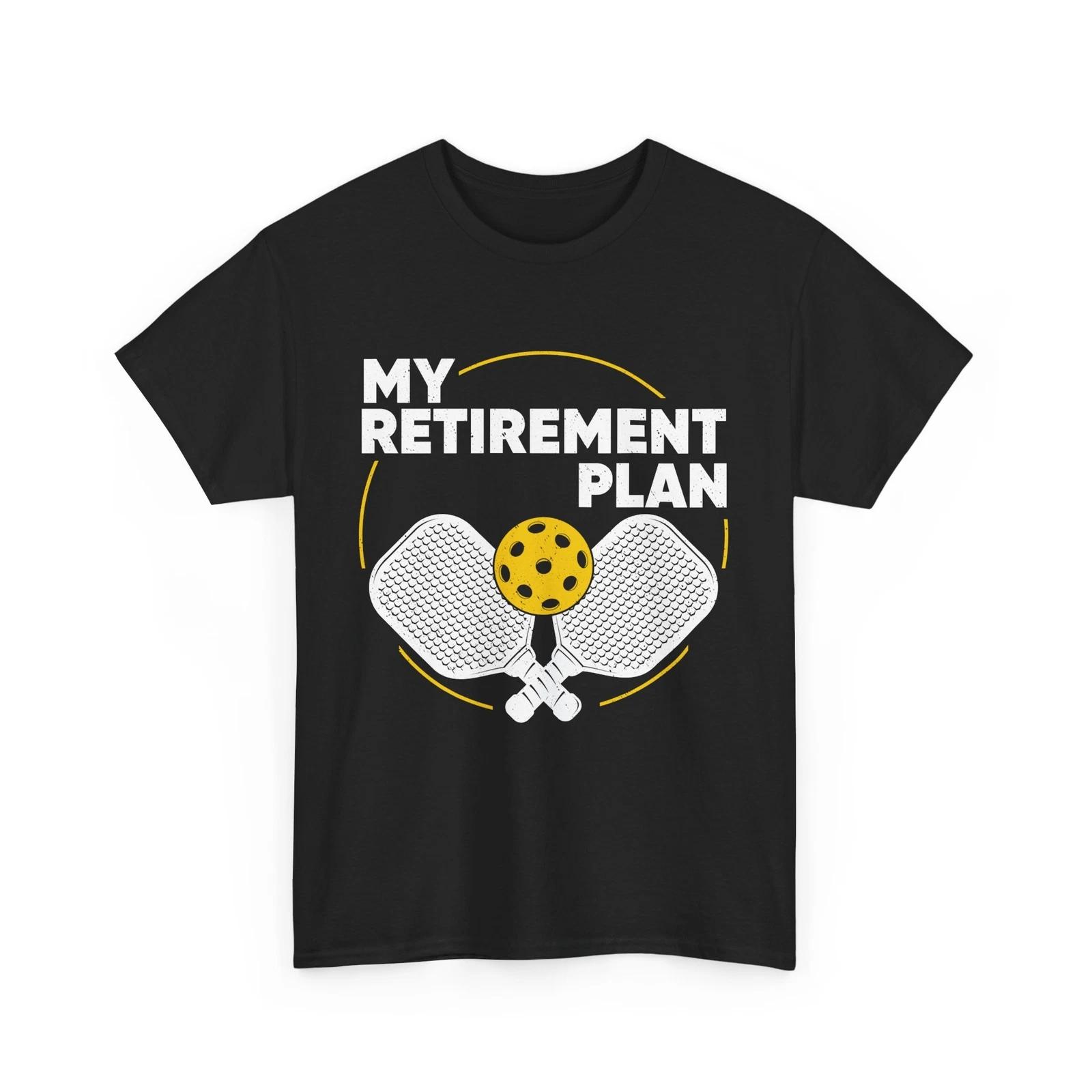 Pickleball Shirt, Pickleball My Retirement Plan Shirt, Pickleball Retired Shirt L