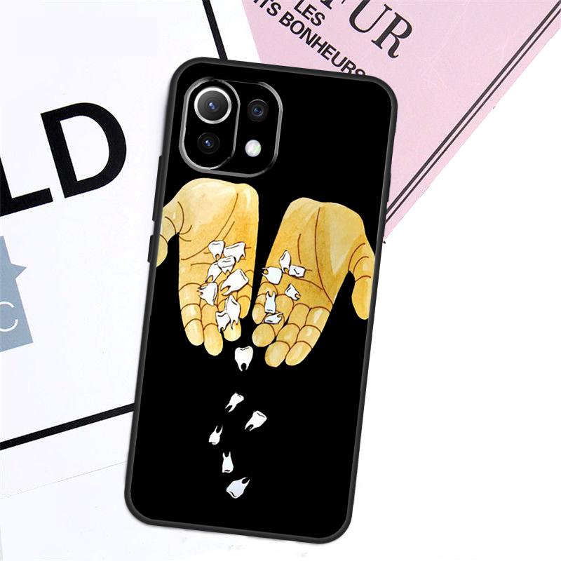 Dentist Tooth Case For Xiaomi 17 Ultra 14 15 13T 14T 15T Pro POCO F8 Ultra X3 X5 X6 F5 F6 F7 X7 Pro Cover