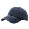 New Retro Adult Men Women Washed Cotton Baseball Caps Snapback Hat Vintage Hip Hop Caps Solid Color Dad Hat Outdoor Caps