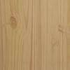 Nightstand Wax Brown 45 x 39 x 57 cm Solid Pine Wood