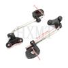 Motorcycle Windshield Windscreen With adjustable bracket Wind Screen For Yamaha MT125 FZ1 FZ6 FZ8 FZ8N XJ6 MT-01 MT03 MT09 MT07