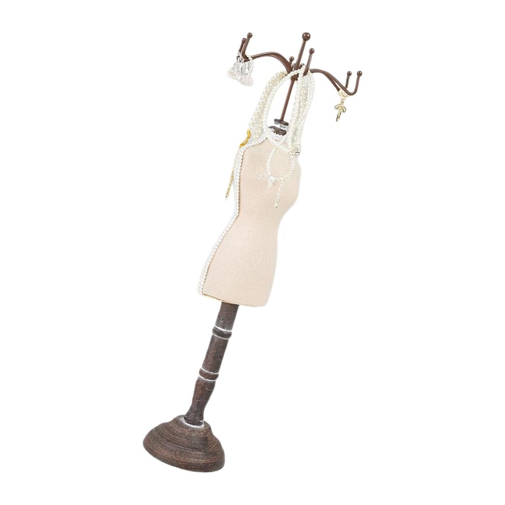 Easy To Use Velvets Jewelry Display Stand with Quick Access Jewelry Showing Holder for Accessory Changes and Protections