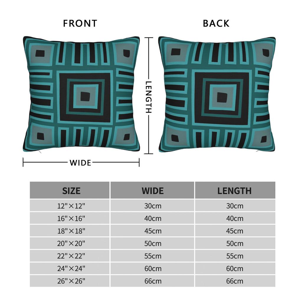 African Pattern Pillowcases Retro Trendy Pillow Case For Office Car Home Decor Custom Pillow Cover