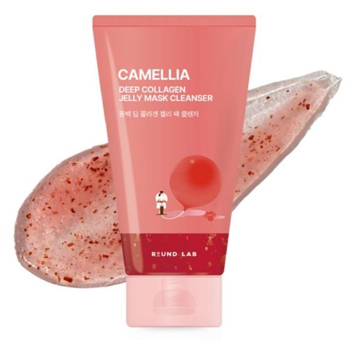 

ROUND LAB Camellia Deep Collagen Jelly Pack Cleanser 150мл – Увлажняющий и придающий эластичность очищающий гель-пак 1 ea