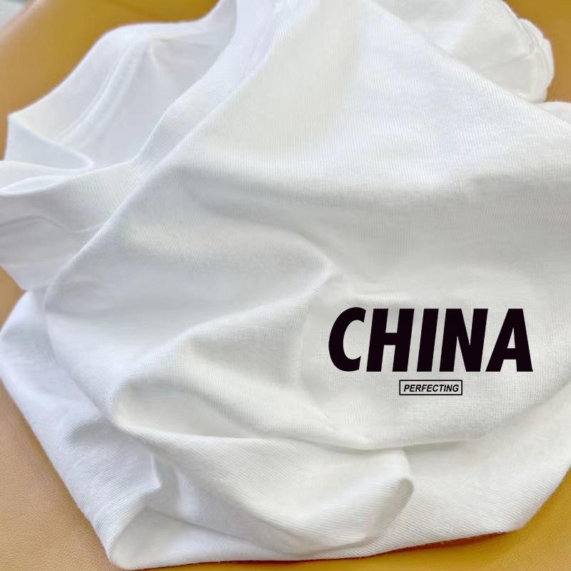 

Футболка из плотного хлопка из чистого хлопка с короткими рукавами. Мужская летняя свободная повседневная мужская рубашка с открытыми плечами. Футболка с половиной рукавов. XXXL