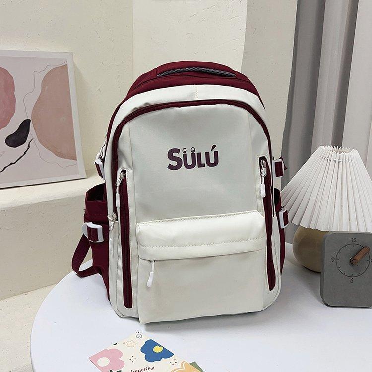 Schoolbag Mori lightweight ins wind campus large capacity travel schoolbag college students junior high school students backpack