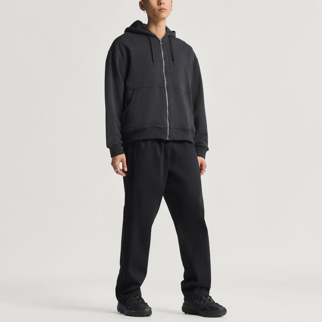 Adidas Felszerelés Sorozat FW25 Fényvisszaverő Logó Betű Sport Kapucnis Pulóver Hosszú Ujjú Kabát Férfi Kabát JX1460