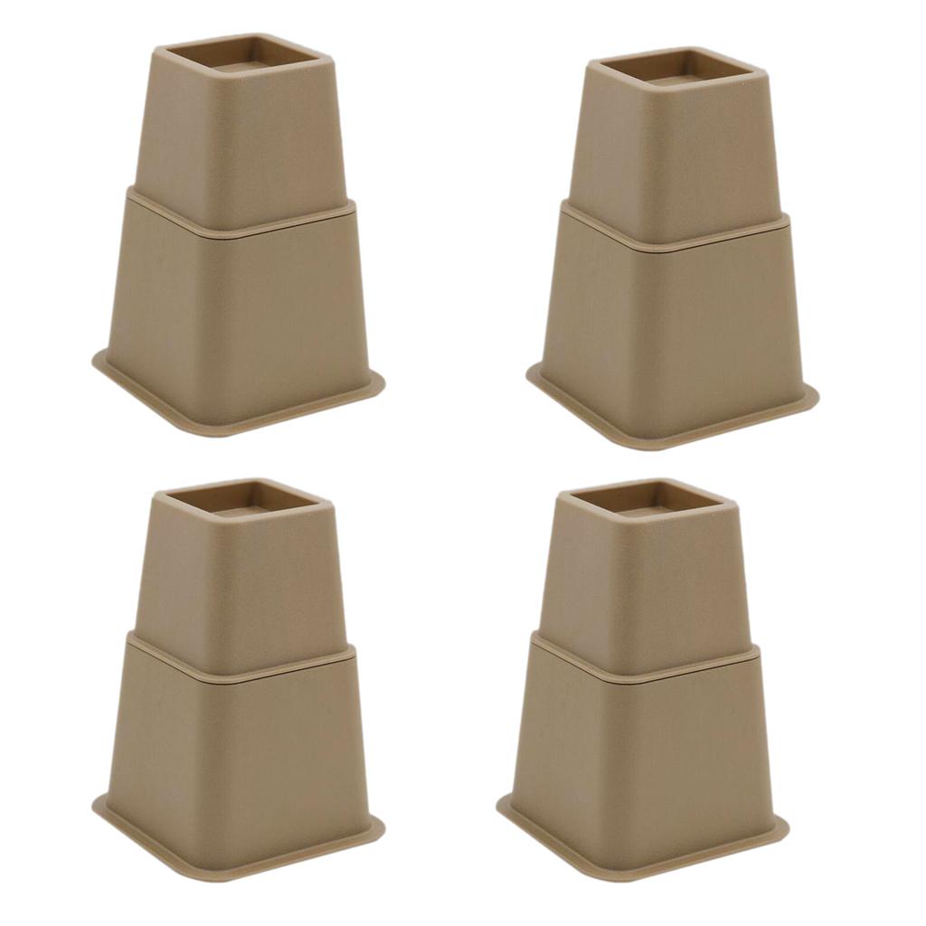 Multi-height Bed Feet Heavy Duty Furniture Cabinet Lifts Supports