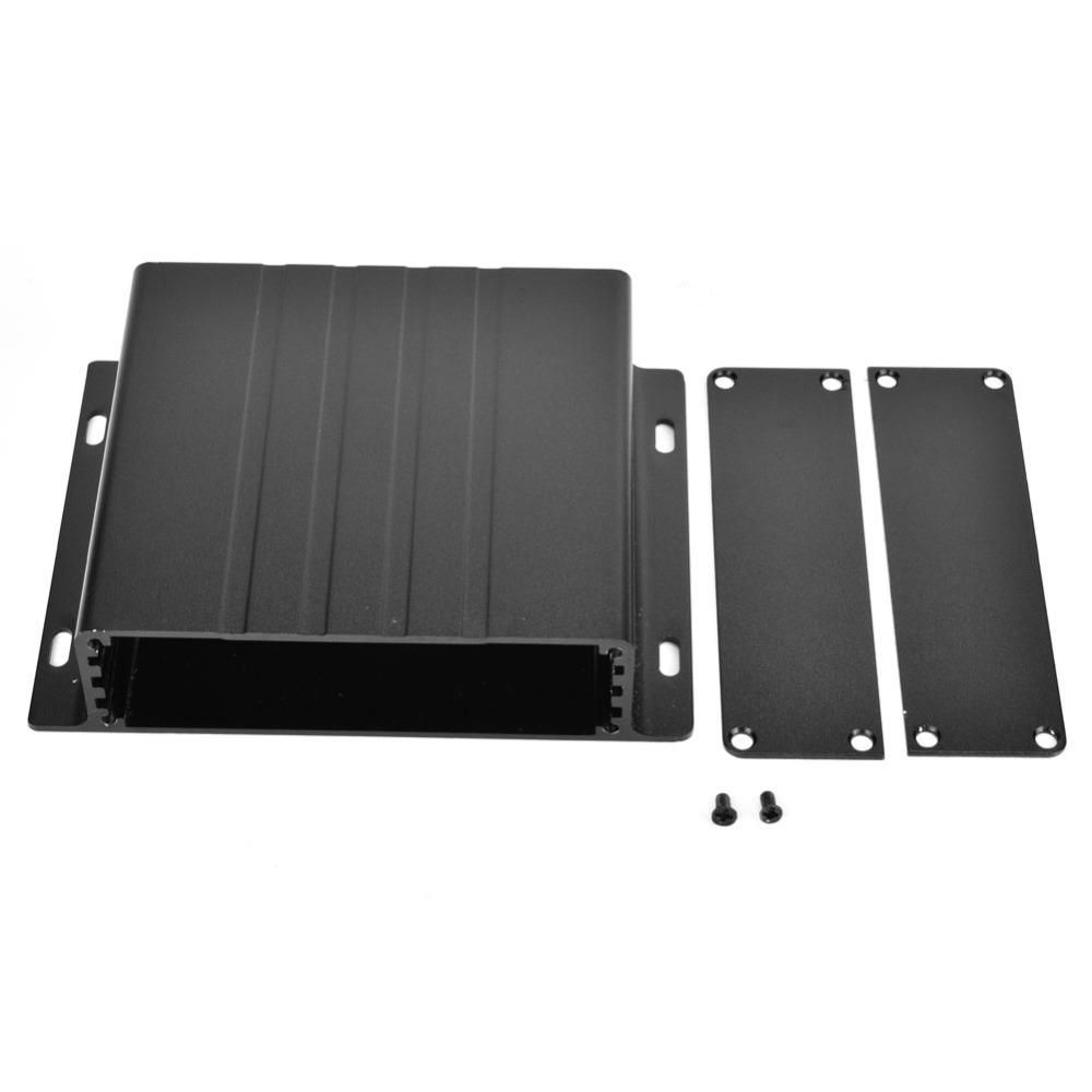 Black Aluminum Box 31x130x100mm PCB Aluminum Box Aluminum Enclosure PCB Installation