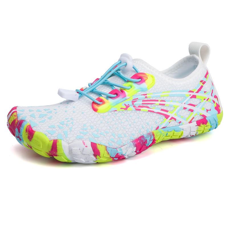 Water Shoes Beach Swimming Snorkeling Hiking Yoga Cycling Barefoot Outdoor Activity Low-Cut Quick-Dry Mesh Rubber Sole