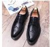2022Newest High Quality Men Oxfords Shoes Male Formal Leather Shoes Men Brogues Shoes  Bullock Business Wedding Dress Shoes 85 Ch65