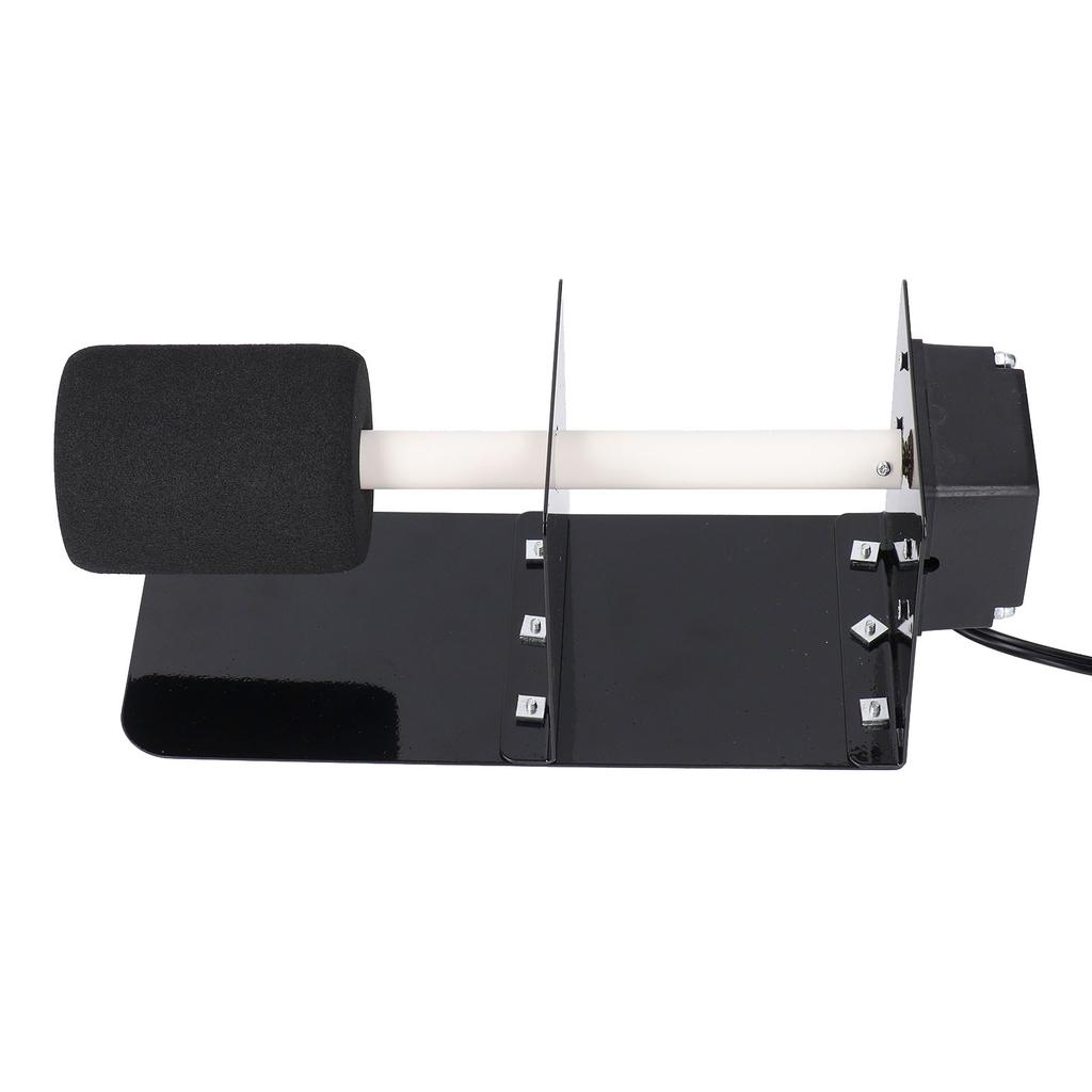 Single Shaft Cup Turner with Stand and 2 Sponges Metal Structure Cup Rotating Machine Kit for DIY Epoxy Crafts EU Plug