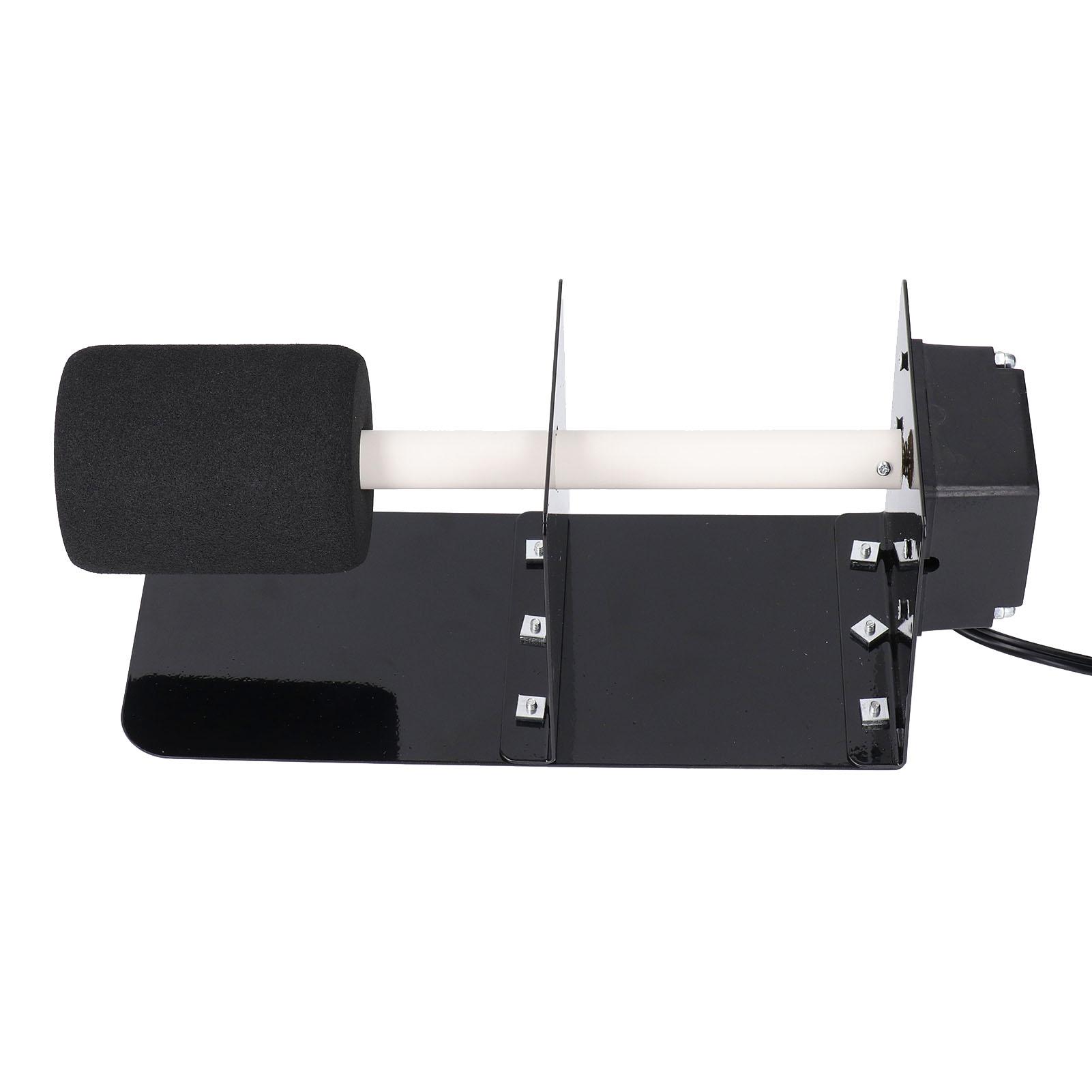 

Single Shaft Cup Turner with Stand and 2 Sponges Metal Structure Cup Rotating Machine Kit for DIY Epoxy Crafts EU Plug