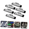 Milisten 6pcs 6 6led Boat Light On Pontoon Led Strip Light Waterproof Boat Navigation