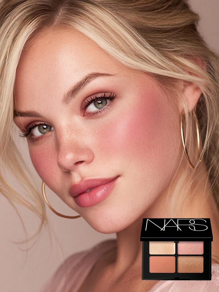 NARS Quad Eyeshadow 4.4g - St Paul de Vence | Orgasm | Matte & Shimmer