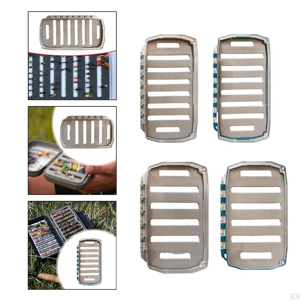 Fly Box Bait Storage Case Container Fishing Tackle for