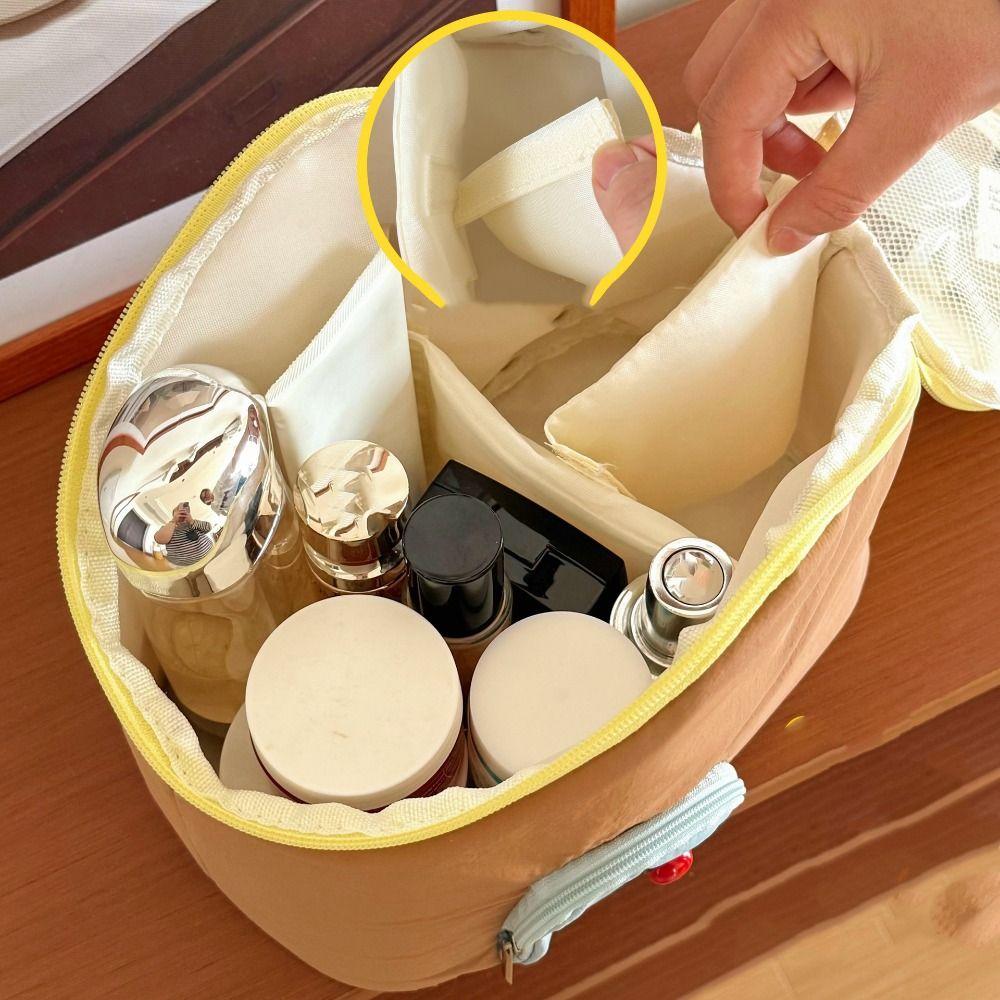 Waterproof House Shape Cosmetic Bag Multifunctional Skincare Storage Bag  Outdoor