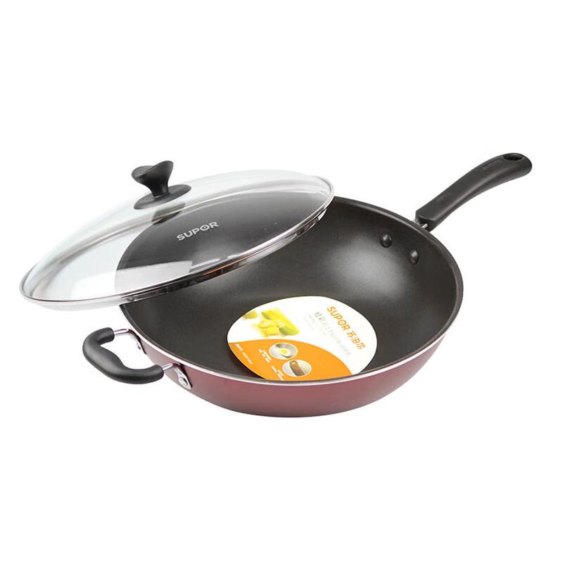 Supor Low-Smoke Non-Stick Wok