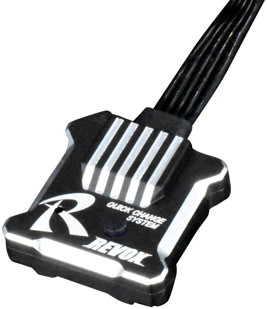 Reve D ST Gyro REVOX Black for RWD Drift Cars (RG-RVXB)
