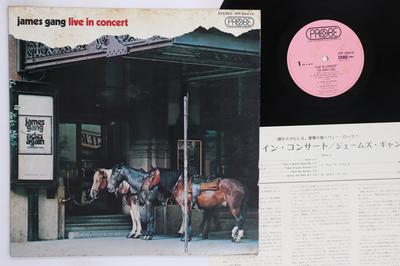 LP Record JAMES GANG  Live In Concert IPP80414 PROBE 1972 Japan Rock Used