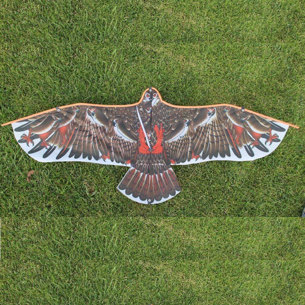 Interactive Toys Gift For Children Easy Fly Flying Toys Flat Eagle Kite Kids Toys Flying Bird Kite