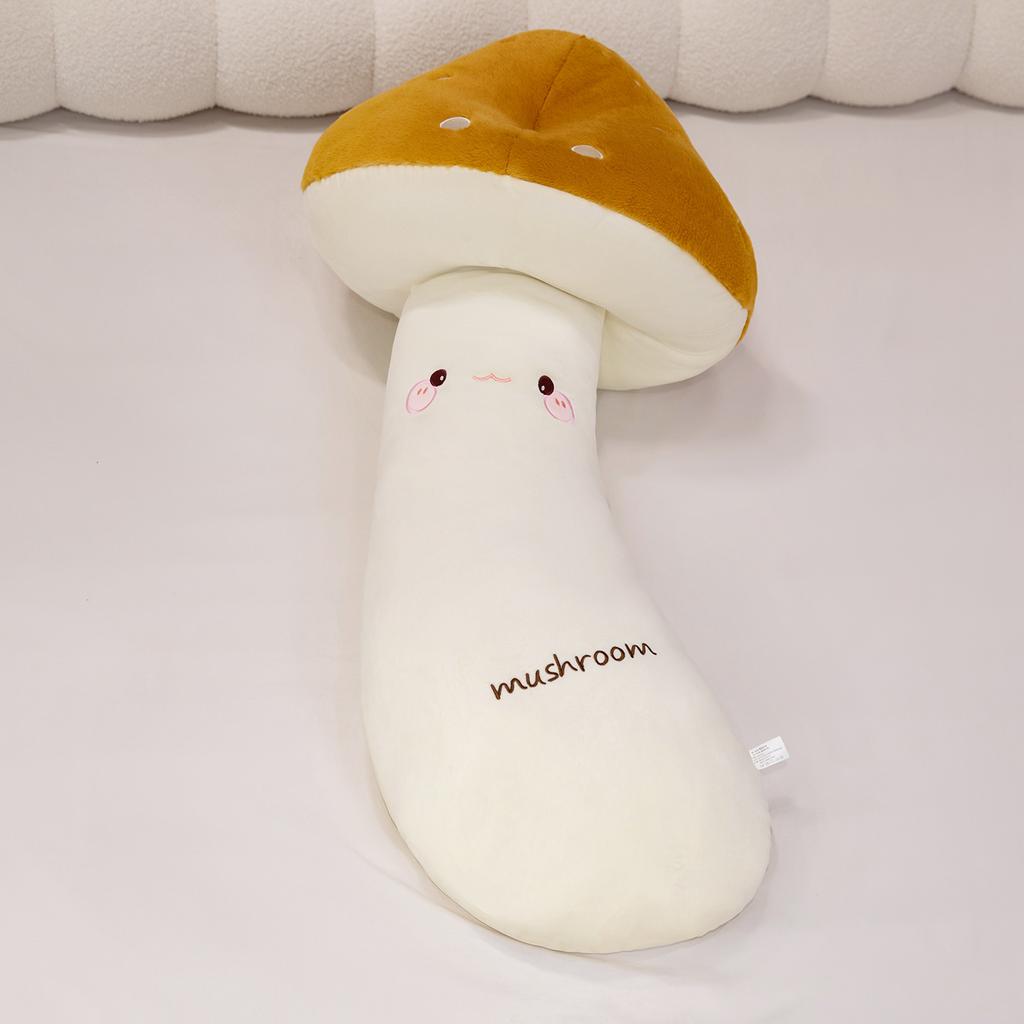 Giant Mushroom Plush Pillow Cute Agaric Plush Cushion Lovely Stuffed Toys For Children Soft Doll Sofa Home Decoration Gifts