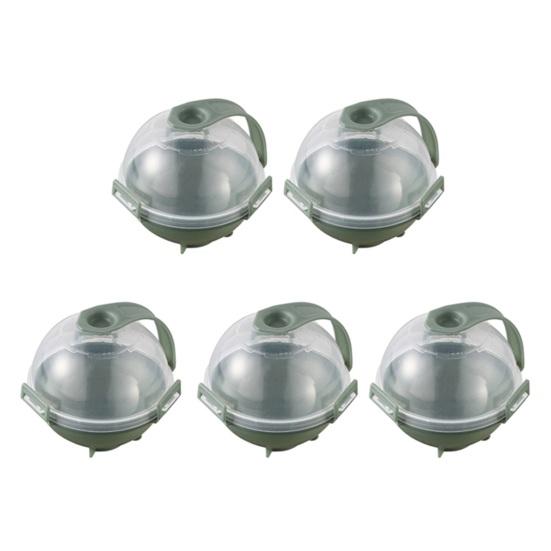 

Yousheng Ice Ball Mold Круглый быстросъемный пластиковый лоток для льда для охлаждения виски Кухонный инструмент