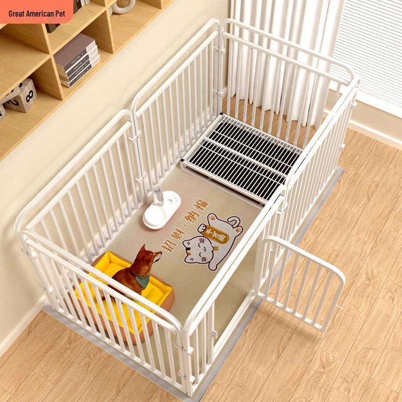 Indoor Dog Fence Kennel for Small to Medium Breeds: Corgi, Teddy, Bichon