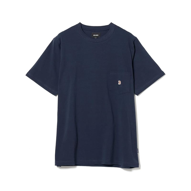 [Beams] S/S TEE B logo pocket T-shirt men's NAVY M 11041320803