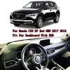 For Mazda CX-5 CX5 KF CX-8 2017-   2024 Dashmat Dashboard Cover Mat Rug Dash Sunshade Carpet Cushion Car Accessories