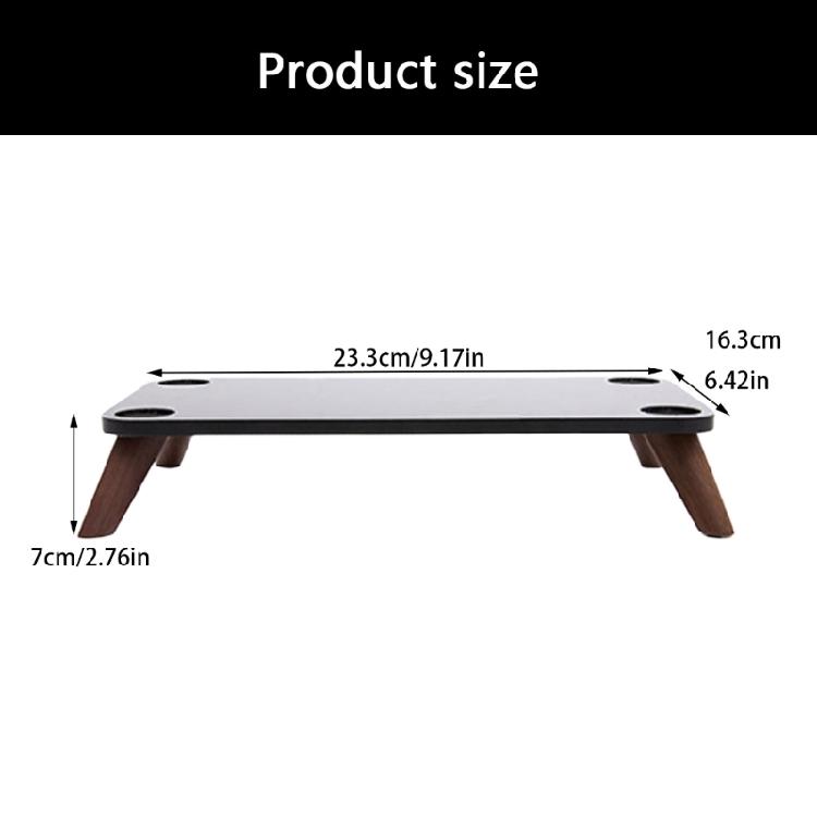 Small Speaker Platform Wood Acrylic Universal Wooden Speaker Mount Multiple Purpose Sound Holder for Device M330