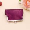 Vintage Glitter Mini Coin Purse, Portable Kiss Lock Closure Change Pouch, Double-layer Coin Wallet for Cards, Jewelry, Cash, Keys