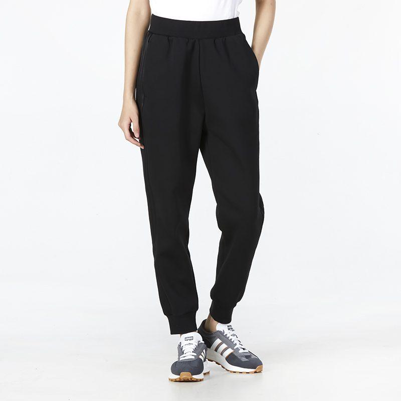 adidas Casual Pants Women's Black Moderate Cuffed Pants HM7066