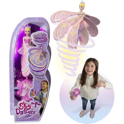 Sky Dancers - LANSAY - Rainbow Rose - Flying Doll - From 6 Years Old