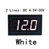 0.56inch Mini Digital Voltmeter DC 4.5V to 30V Digital Voltmeter Voltage Panel Meter For 6V 12V 24V Electromobile Motorcycle Car