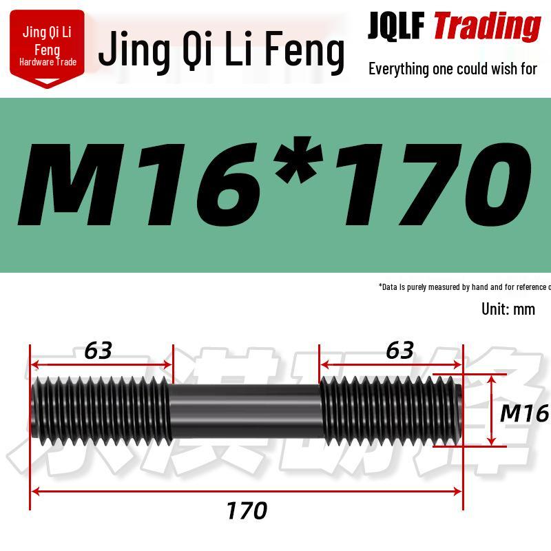High-Strength Double-Ended Stud Bolt M12-M18 | Grade 8.8 Mold & Press Screw Rod