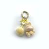 Flocking Mini Keychain Vinyl LABU Cute Grain Baby-free Bag Mobile Phone Pendant Cute Keychain