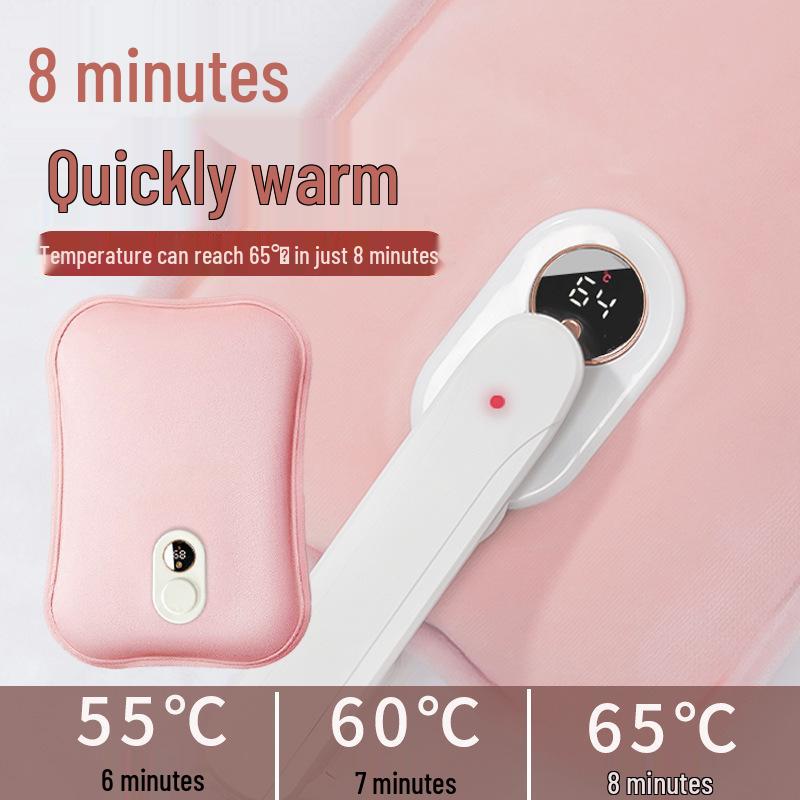 Electric Explosion-Proof Rechargeable Hand Warmer & Large Hot Water Bag