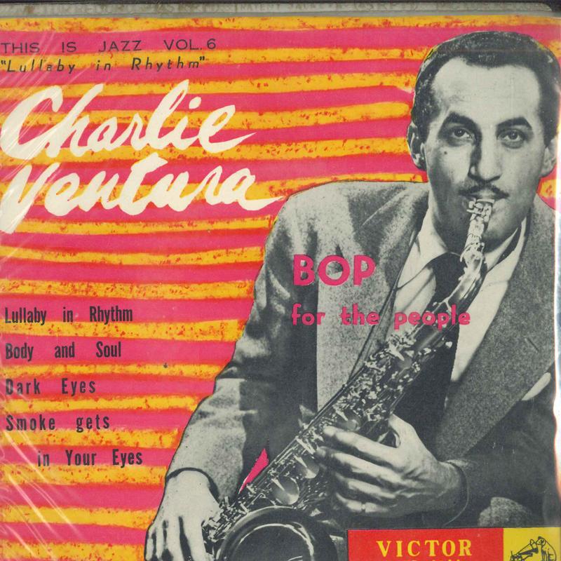 

7inch Record CHARLIE VENTURA - This Is Jazz Vol.6 EP1064 VICTOR Japan Jazz Used