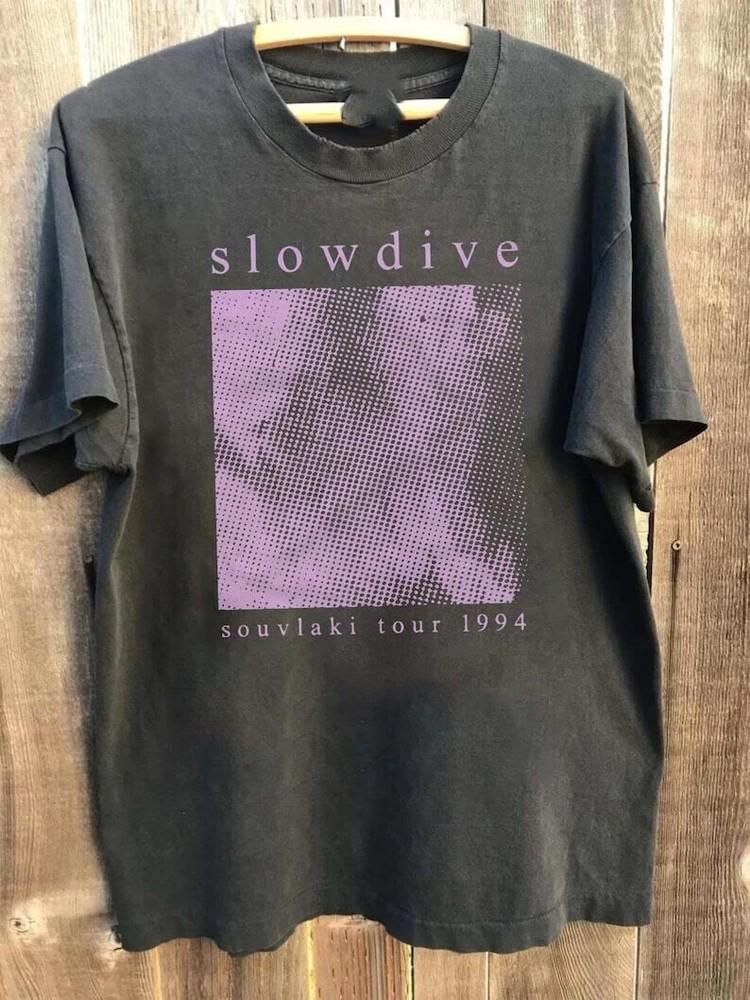 

Slowdive Tour 90s Vintage Shirt, Slowdive Band Unisex Tshirt Size S-4XL BL1305 L