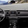 7" GPS Navigation Panel Decor Cover Trim For 2018+ Jeep Wrangler JL Carbon Fiber